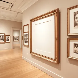 hallway wall art mockup example 5